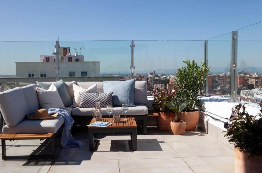 Wishome - Atico Con Espectacular Terraza En Bernabeu Madrid Extérieur photo